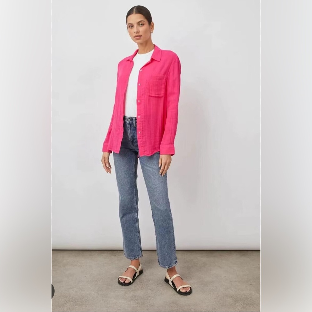 Rails Vibrant Pink Blouse - XL